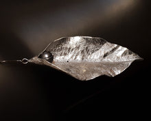 Ladda upp bild till gallerivisning, MIARA - Örhänge - singel - sötvattenspärla, grå